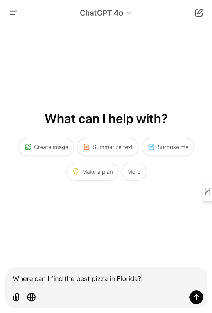 use chat GPT as ai marketing for small businesses