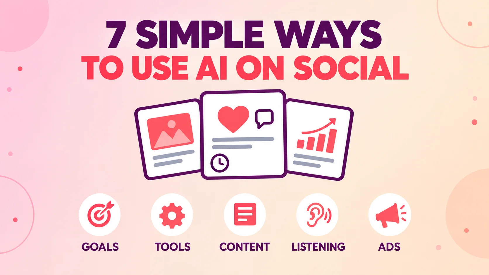 Seven ways small businesses can use AI on social media, from goals to ad optimisation
