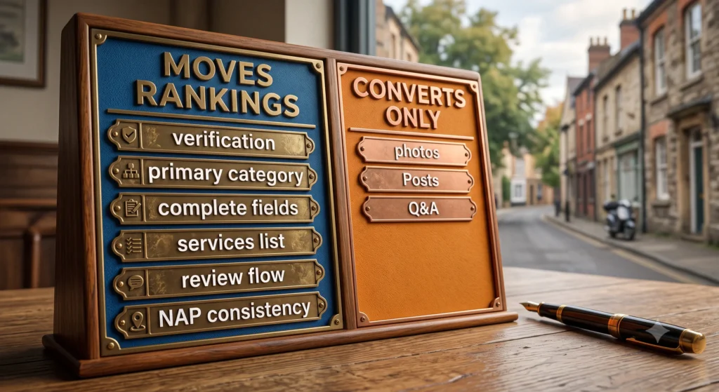 Levers That Convert But Don't Rank