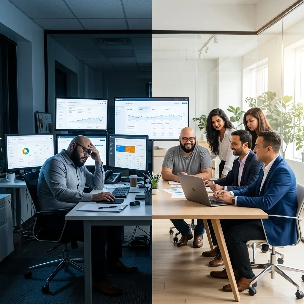 Tabula marketing agency team in a meeting