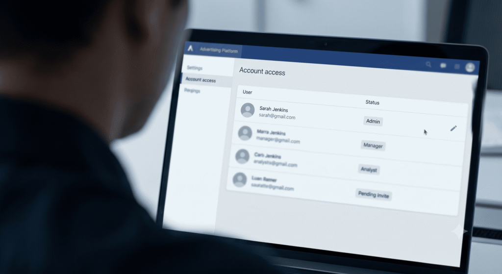 Ads Account Ownership
